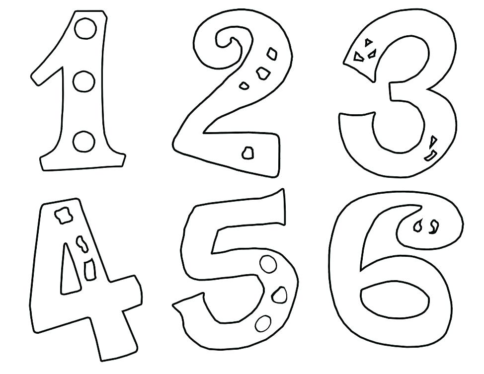 974x753 Number Coloring Pages 1 20 Counting Coloring Pages 1 20