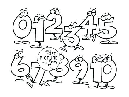 440x330 Counting Coloring Pages Counting Insects Coloring Page Counting