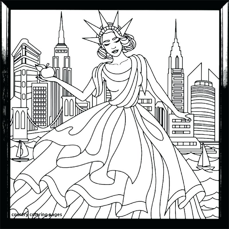 800x800 Country Coloring Pages Recolor Coloring Book For Country Coloring