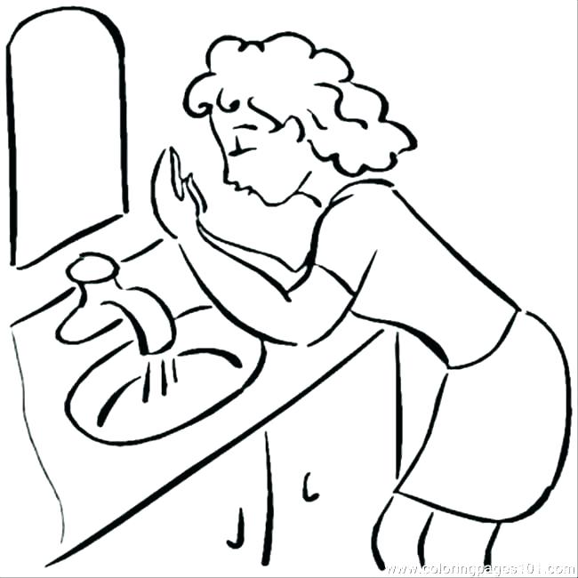 650x650 Easter Coloring Page