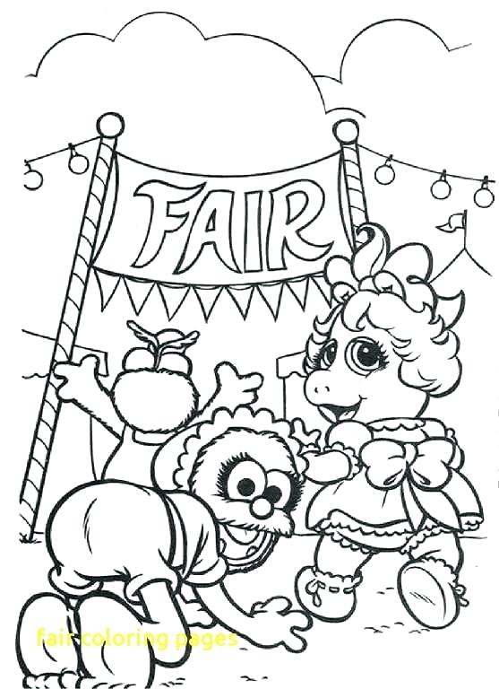557x768 County Fair Coloring Pages Fair Coloring Pages With County Fair