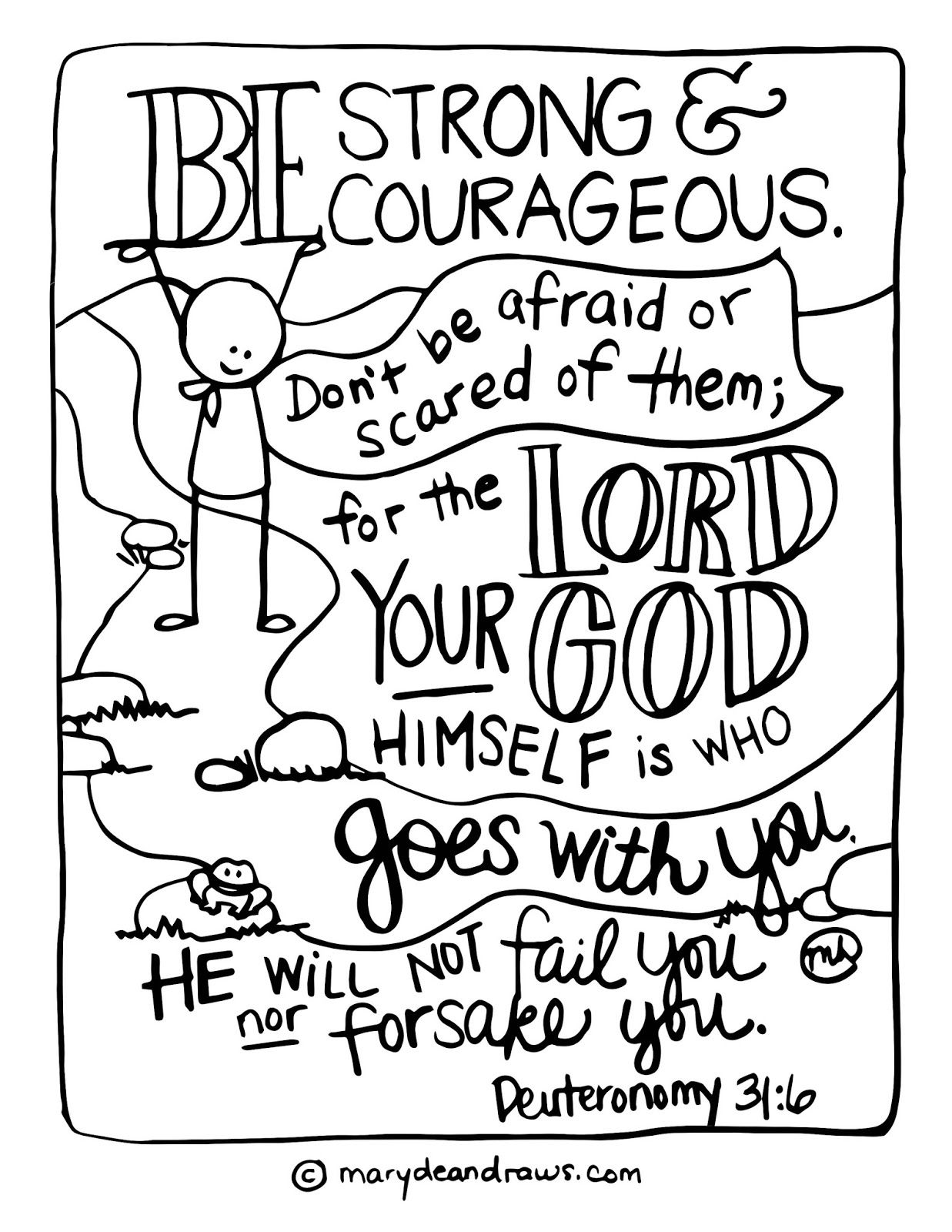 1237x1600 Wrestling Fears And Finding Peace + Strong And Courageous