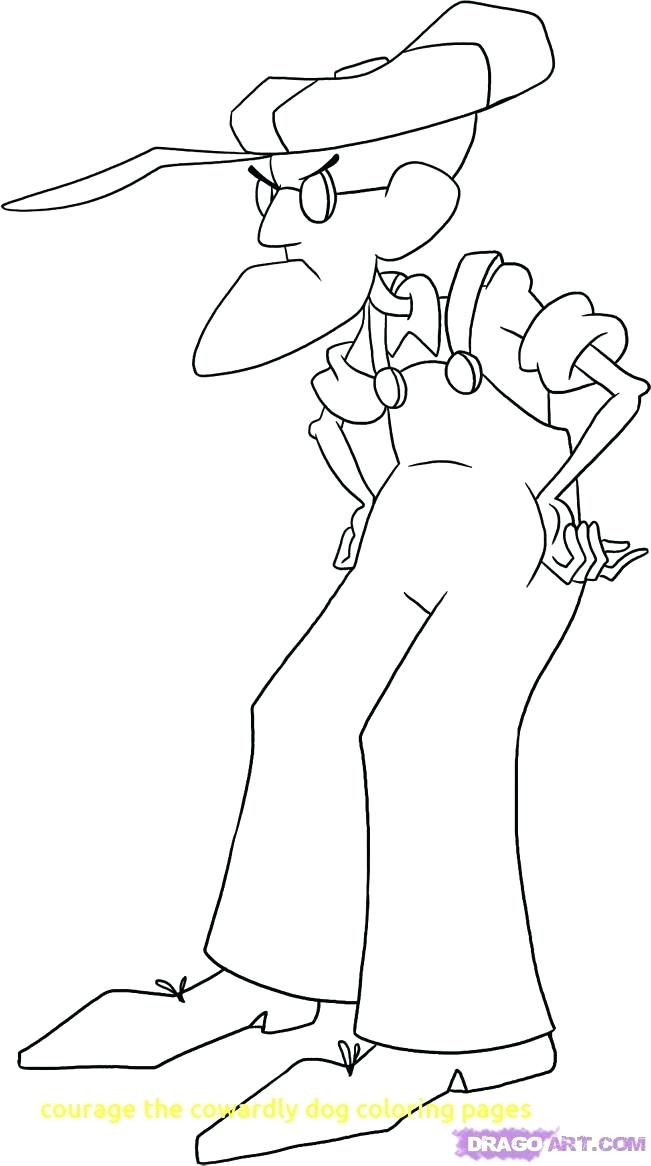 651x1166 Coloring Courage The Cowardly Dog Coloring Pages Free. Courage