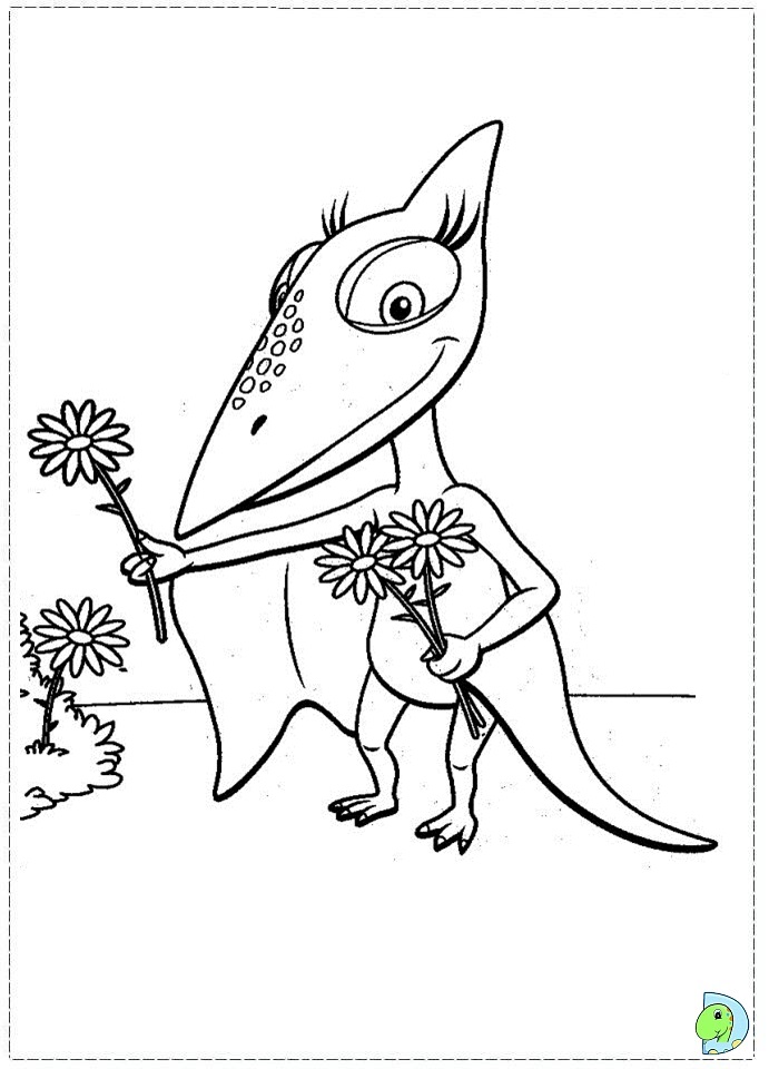 691x960 5 Exceptional Dinosaur Train Coloring Pages