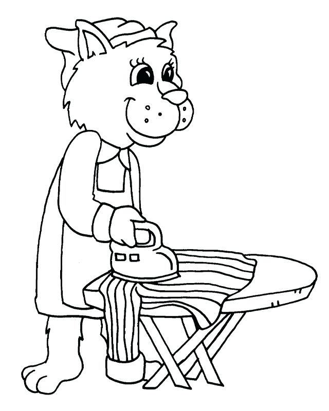 640x800 My Room Coloring Pages