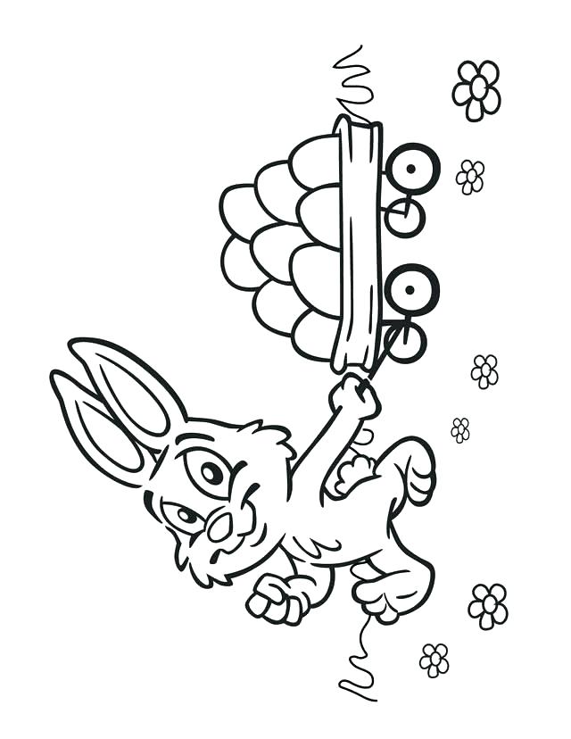 Covered Wagon Coloring Page