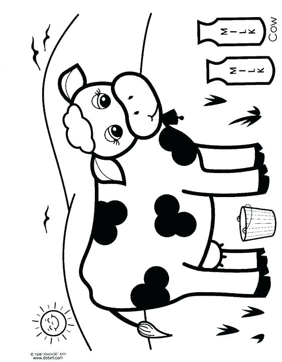 562x720 Cow Coloring Page Beautiful Cow Coloring Pages For Your Coloring