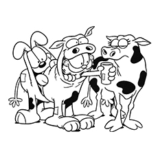 230x230 Top 15 Free Printable Cow Coloring Pages Online