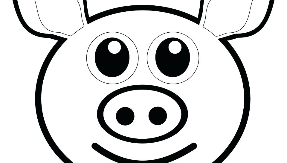960x544 Free Happy Face Coloring Pages Animal Faces Wolf Printable Animals