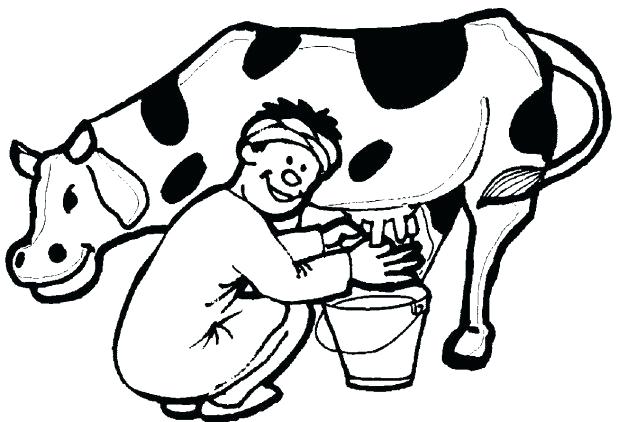 Cow Printable Coloring Pages