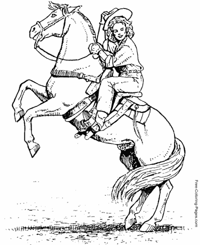 400x490 Horse Coloring Pages, Sheets And Pictures