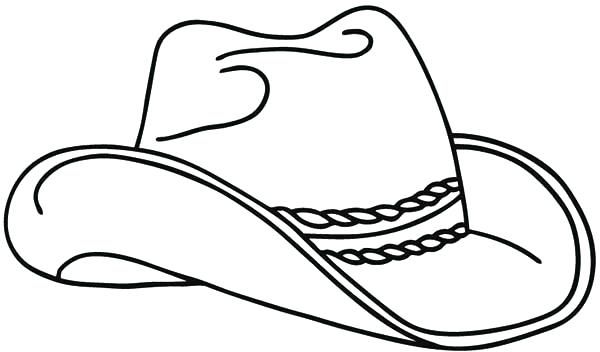 600x352 Cowboy Boots Coloring Pages Cowboy Hat Coloring Page Cowboy Boot