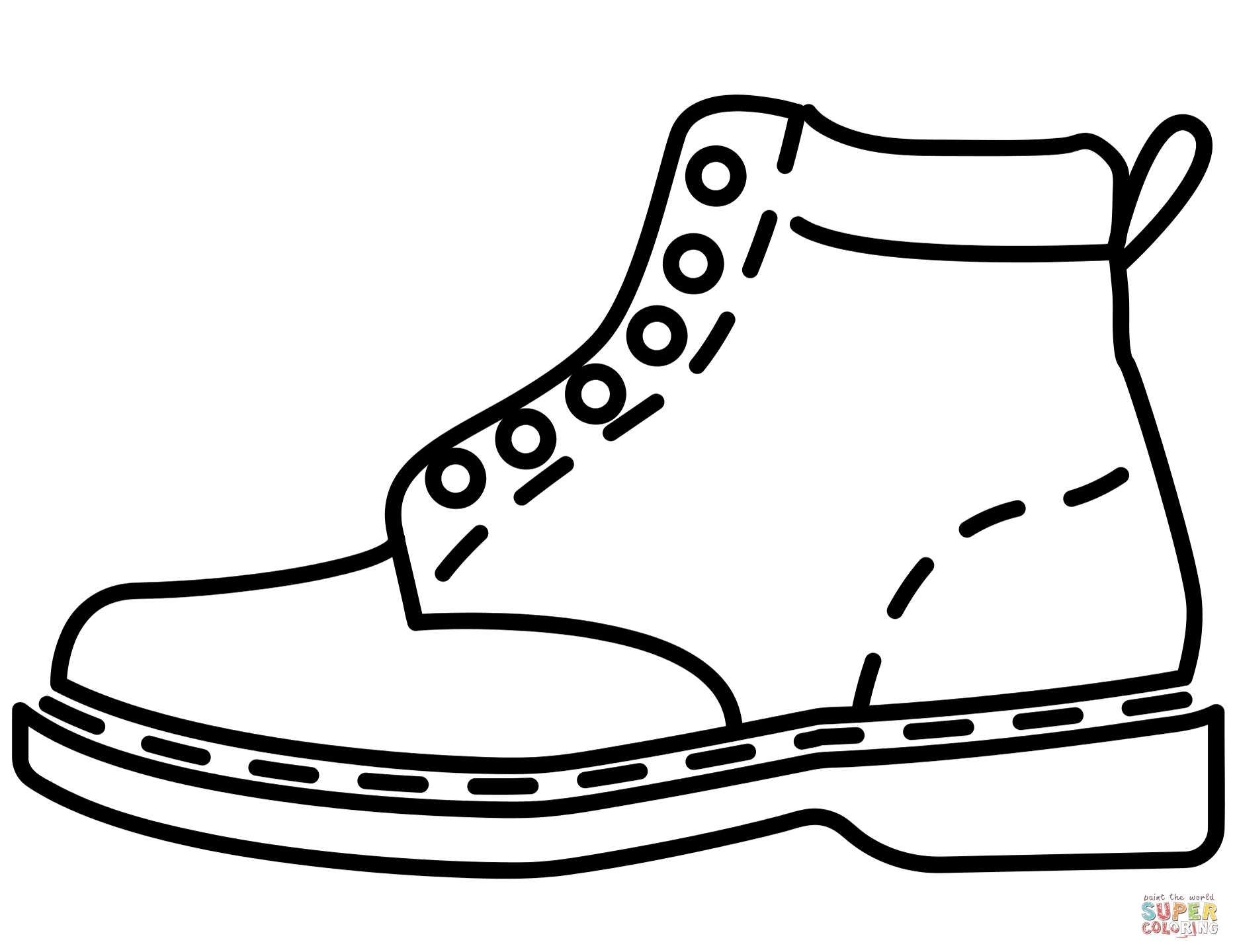 1864x1440 Cowboy Boots Coloring Pages Free