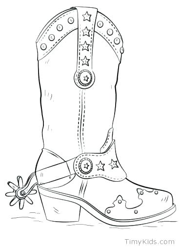 369x510 Cowboy Hat Coloring Page Cowboy Hat Coloring Page Cowboy Boot