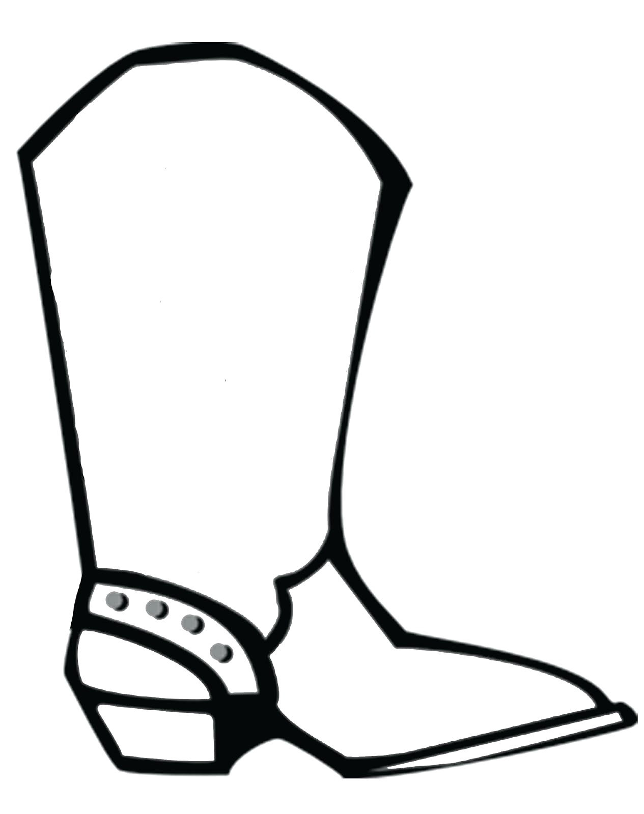 Cowboy Hat Coloring Page