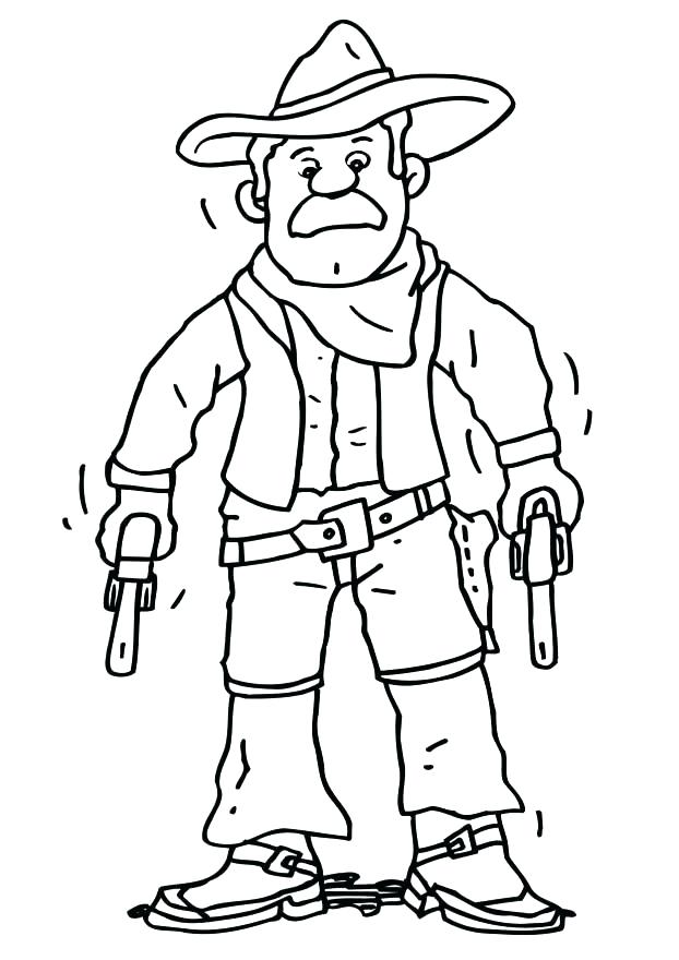 622x880 Cowboy Coloring Pages Printable Cowboys Coloring Page Cowboy