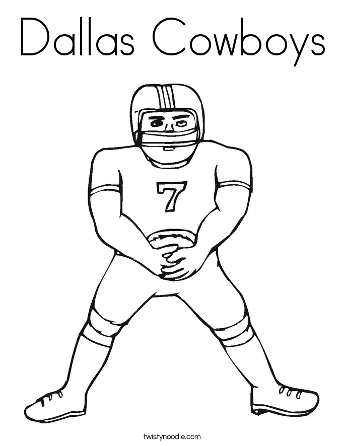 685x886 Dallas Cowboys Coloring Page