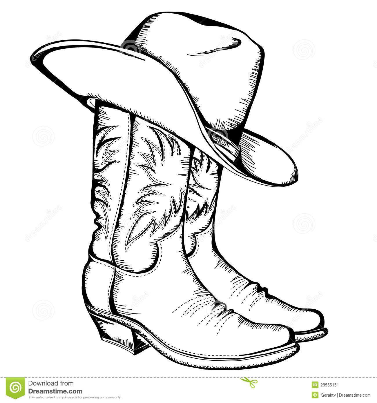 1300x1390 Cowgirl Boots Coloring Pages Coloring Page