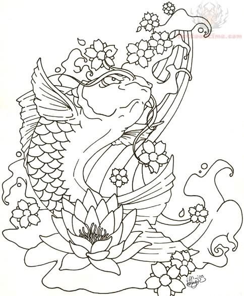 484x587 Tattoo Art Koi Fish By Tattoostime Dibujos Tattoo