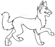 236x202 Coyote (Jackal) Coloring Pages For Kids