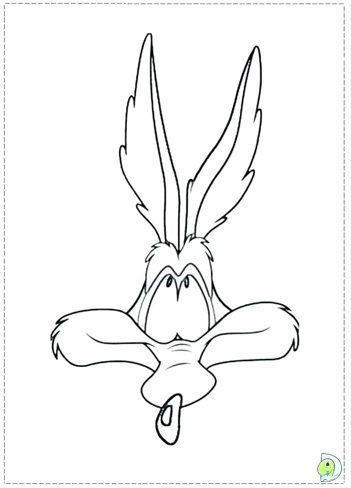 691x960 Road Runner Coloring Page Coyote Coloring Page Wile E Coyote Cant