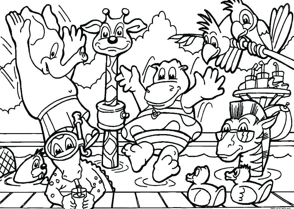 945x672 Zoo Animals Coloring Page Zoo Coloring Sheet Zoo Coloring E