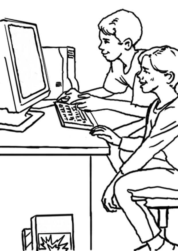 620x875 Cpu Coloring Page