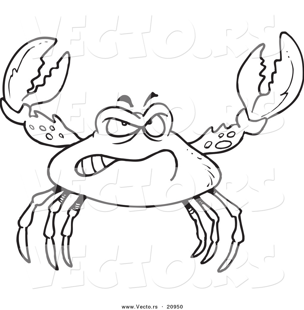 1024x1044 Printable Cartoon Crab Coloring Pages Undersea Page Animals Hermit