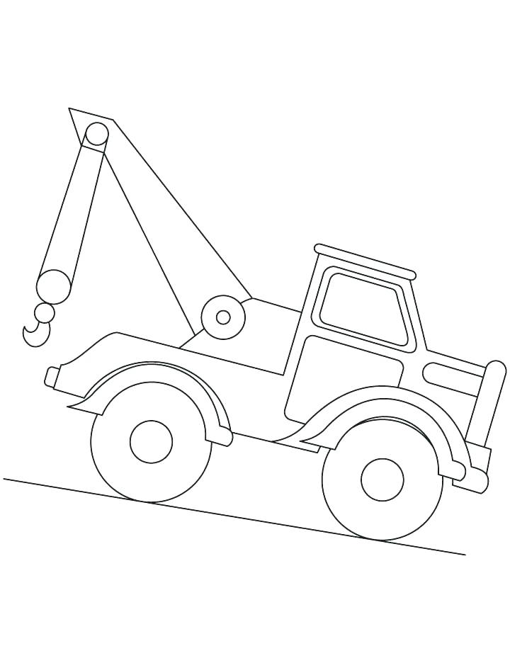 720x936 Bulldozer Coloring Pages To Print Crane 1 Download Free For 2