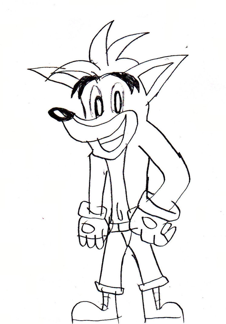 Crash Coloring Pages