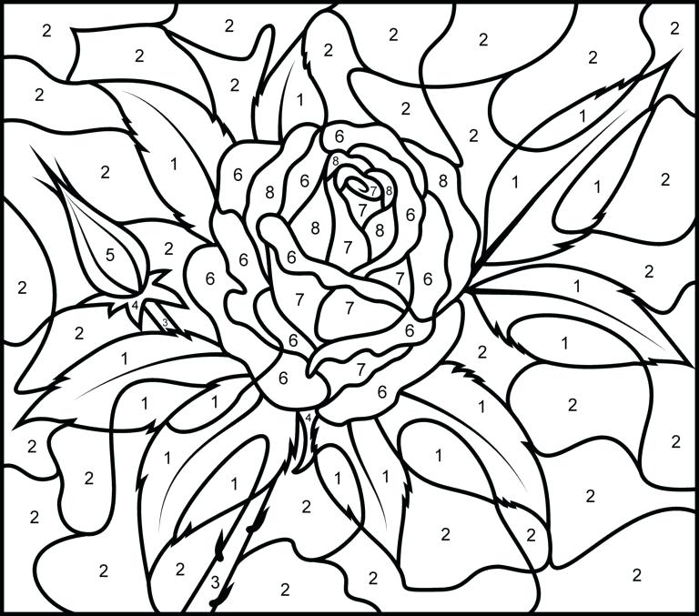 768x677 Victorious Coloring Pages Free Color By Number Pages For Adults