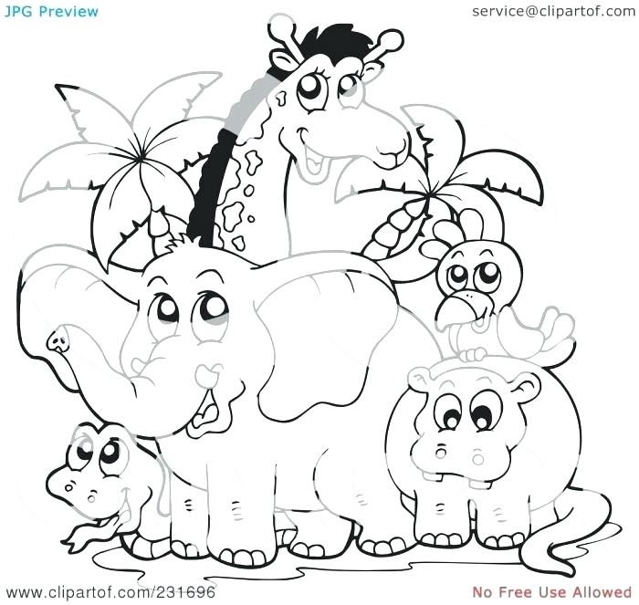 700x663 Crayola Animal Coloring Pages