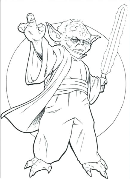435x600 Lightsaber Coloring Pages Page For Kids