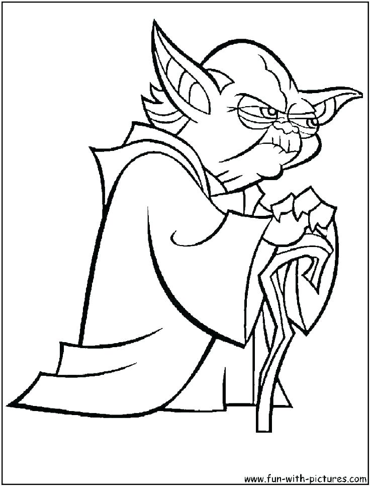 736x966 Yoda Coloring Pages Star Wars Coloring Pages Coloring Page Star