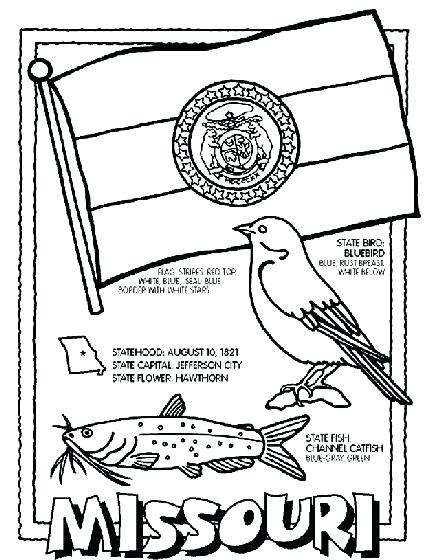 431x560 Crayola State Coloring Pages State Symbol Coloring Page By Crayola