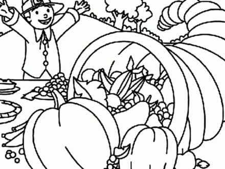 Crayola Thanksgiving Coloring Pages