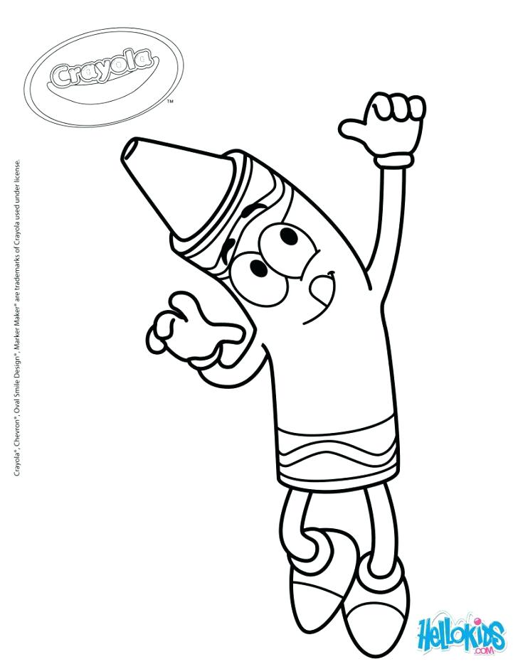 728x941 Crayola Crayon Coloring Pages Coloring Pages Crayola Packed