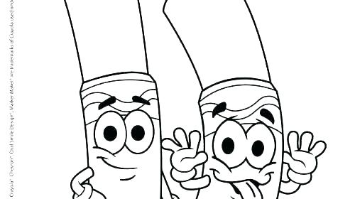 500x280 Coloring Pages Of Crayons Crayola Color Pages Crayola Colouring