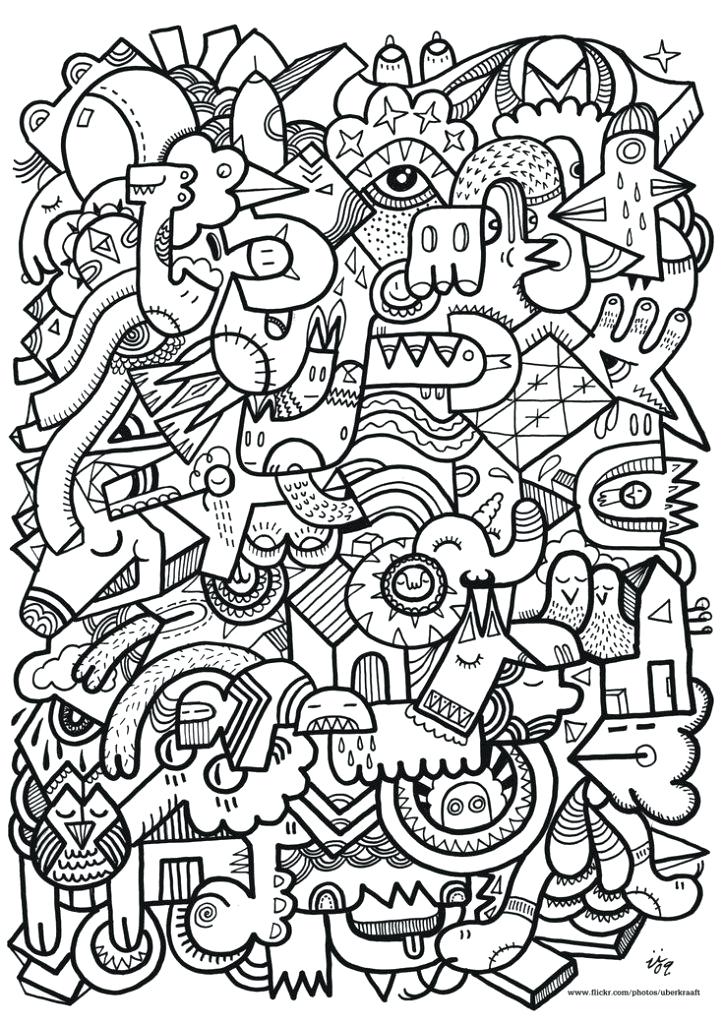 724x1024 Crazy Coloring Pages Crazy Hair Adult Coloring Page Crazy Art