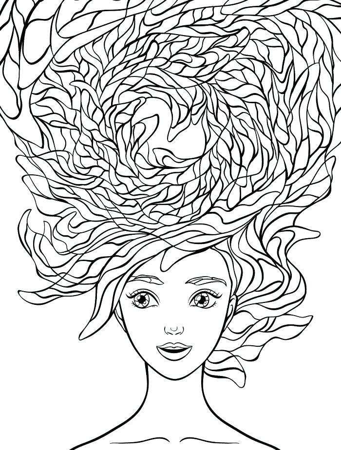 700x924 Crazy Coloring Pages Crazy Hair Adult Coloring Pages Crazy Animal
