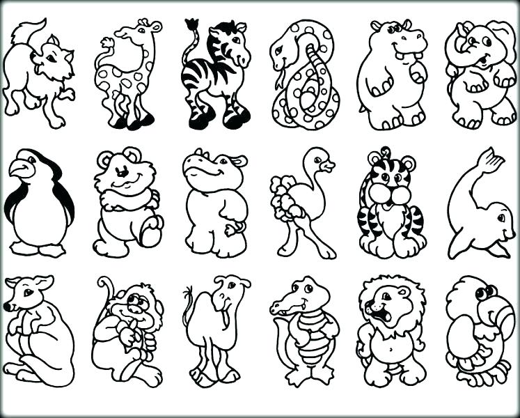 747x600 Zoo Animals Coloring Pages Wildlife Coloring Pages Zoo Animals