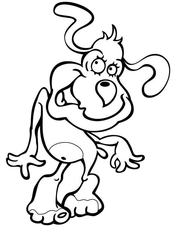 600x776 Crazy Animal Coloring Pages Pict 172310