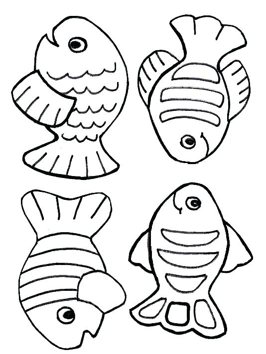 534x712 Creation Coloring Pages Free Creation Coloring Page Fish Creation