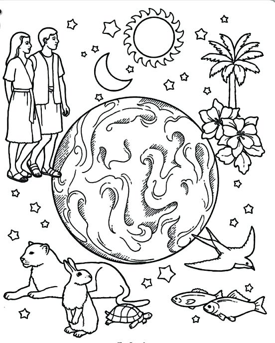 552x688 Creation Coloring Page Creation Story Coloring Pages Coloring Page