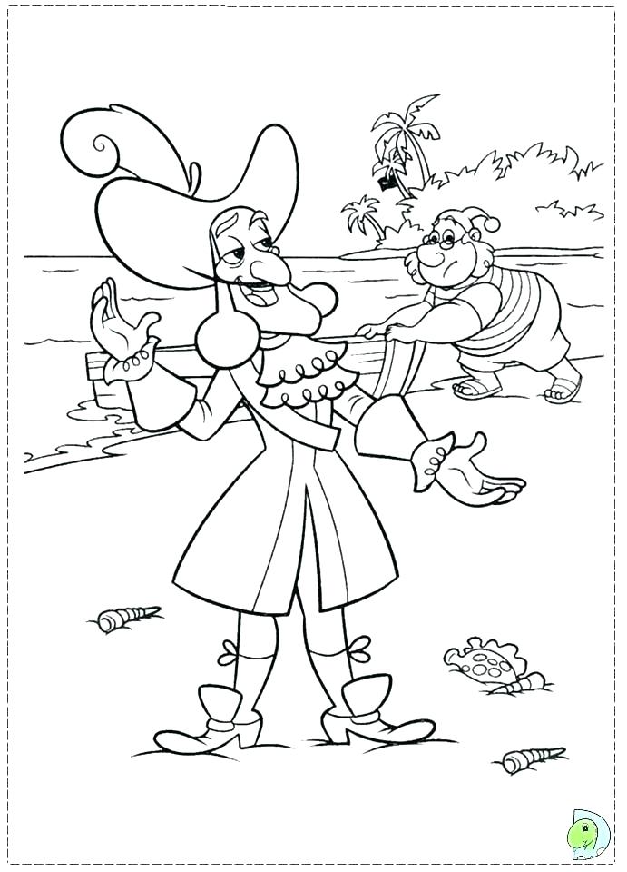 691x960 Captain Hook Coloring Pages Captain Hook Coloring Pages Creative