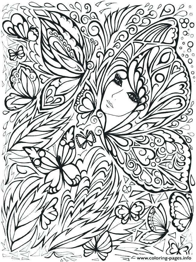 650x867 Coloring Pages For Adults To Print Cool Printable Creative Haven