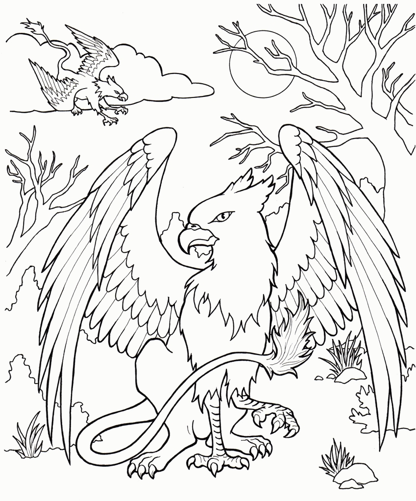 Creature Coloring Pages