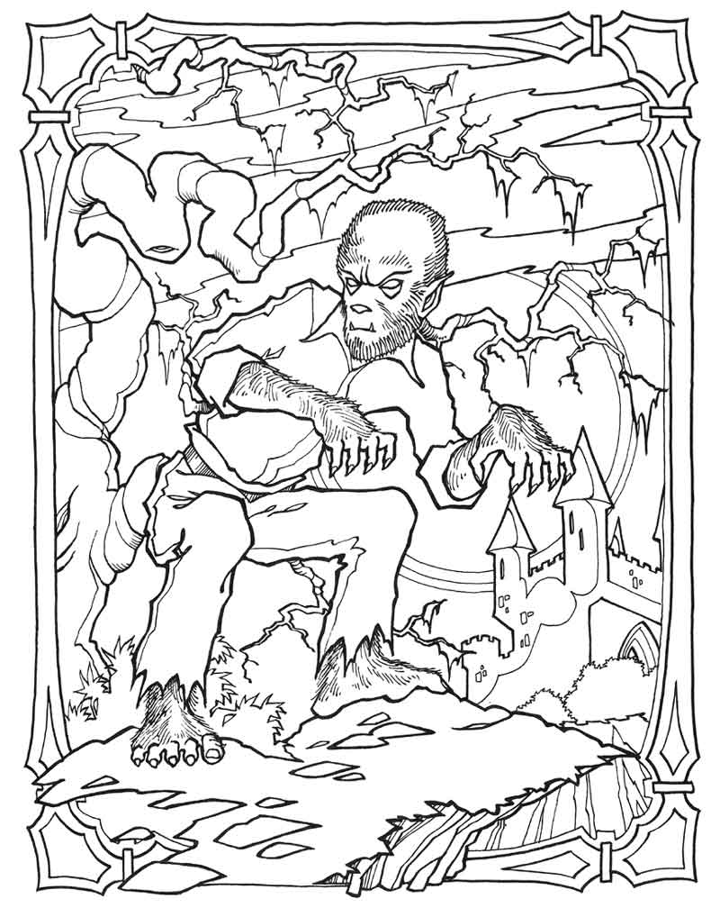 800x1008 Edge Creature From The Black Lagoon Coloring P