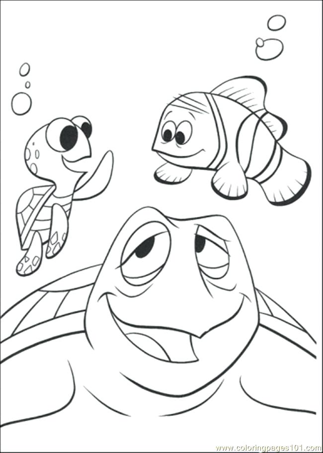 650x912 Finding Nemo Coloring Pages Finding Color Pages Finding Nemo