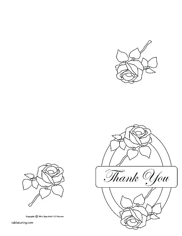 617x800 Thank You Card Coloring Page Thank You Coloring Pages Thank You